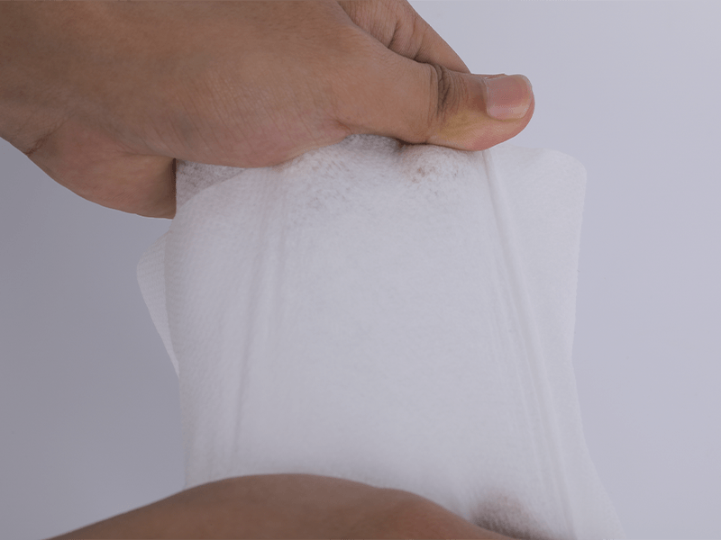 Elastisk nonwoven Hovedsakelig hvit og hudfarge